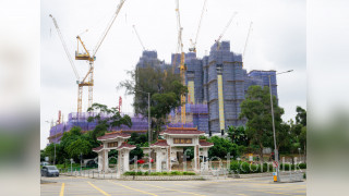 Phase 1A of Novo Land Building: 從寶田邨觀看項目