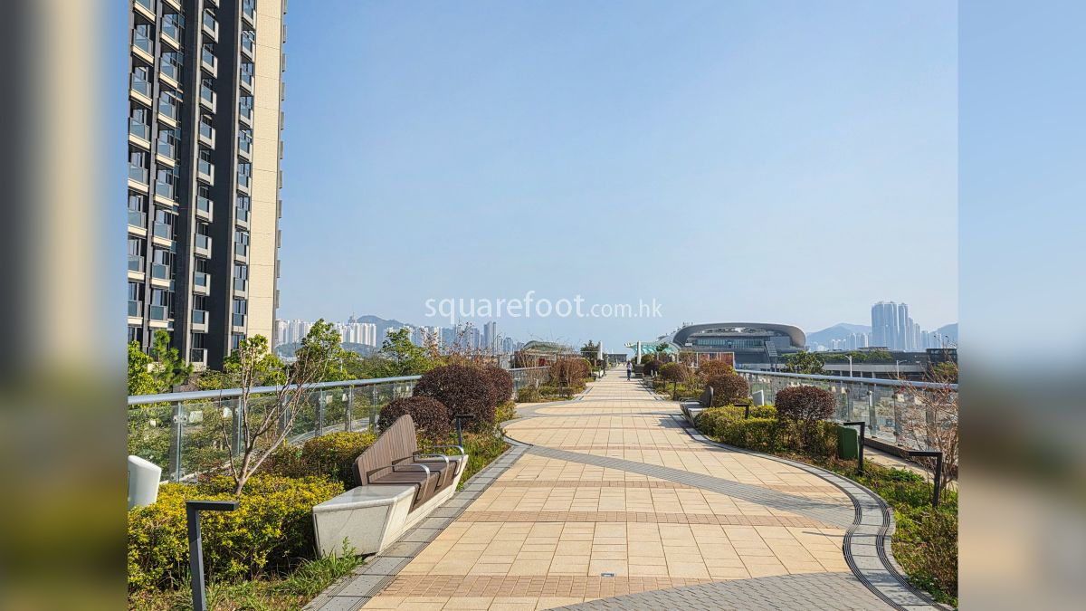 項目旁邊設有啟德空中花園