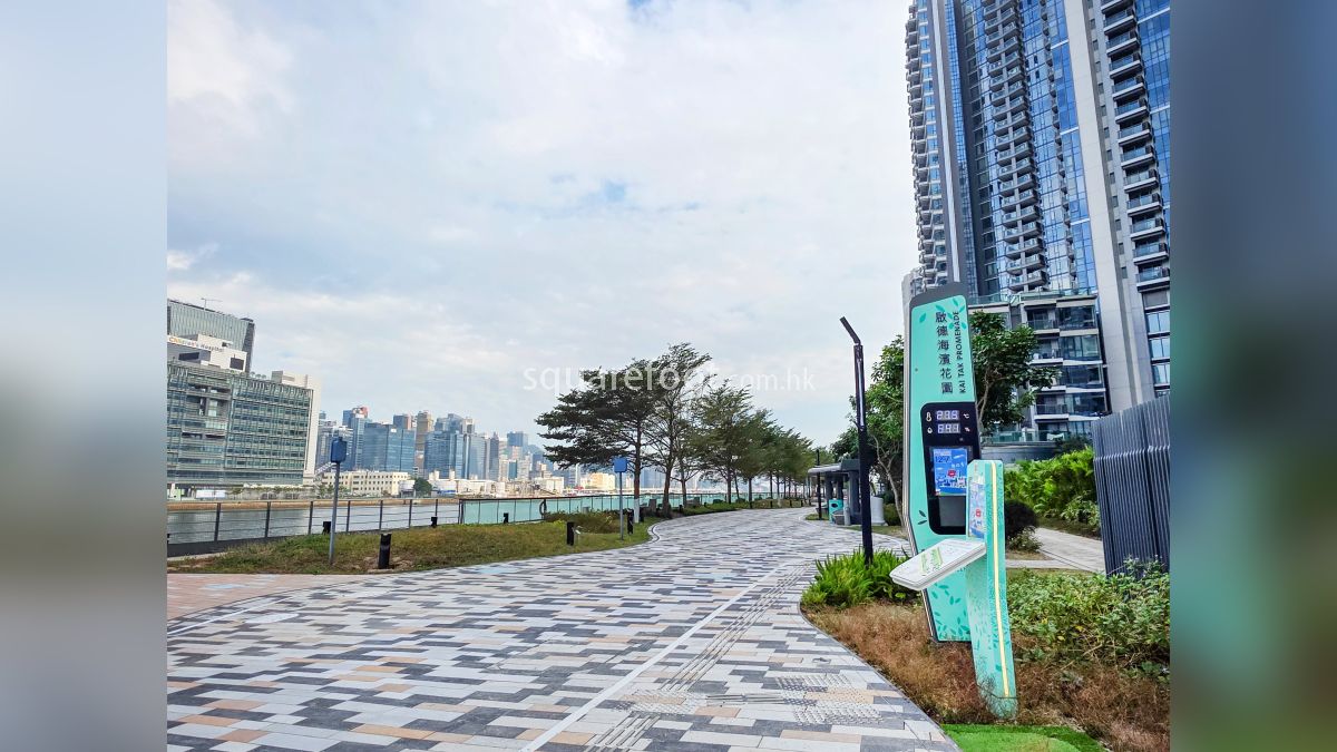 項目附近的啟德海濱花園